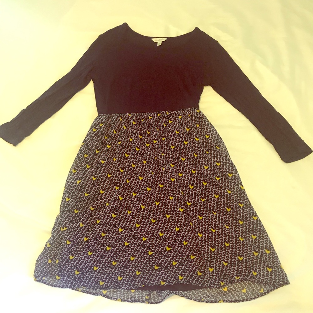 Charming Charlie Anchor Heart Women’s Small Dress